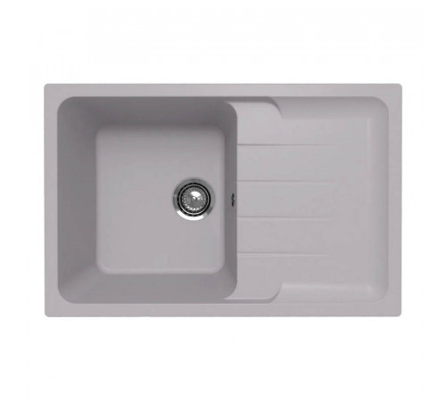 Кухонная мойка Ulgran Quartz Gerda 780-04, платина