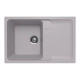 Кухонная мойка Ulgran Quartz Gerda 780-04, платина