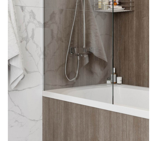 Шторка на ванну 70х140 см Maretti Marta MA41F7014099-015, профиль хром