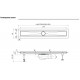 Душевой лоток TIMO Drain System DS230108/03, черный