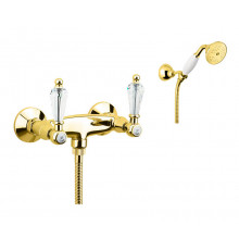 Смеситель для душа Fiore GIOIELLI (SWAROVSKI®) 08OO0602, золото