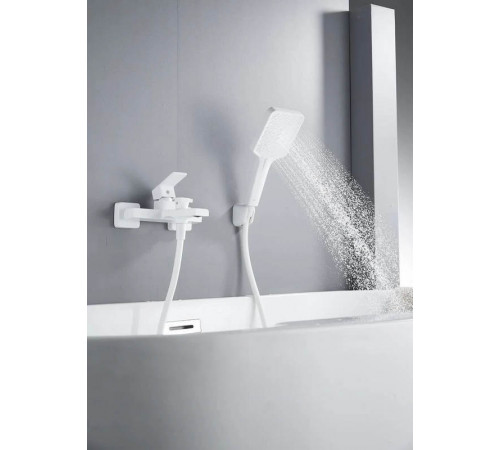 Смеситель для ванны Knotlor KN-22/WY, белый