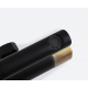 Душевая система Bronze de Luxe AVANTGARDE 2039RGB, черный/розовое золото
