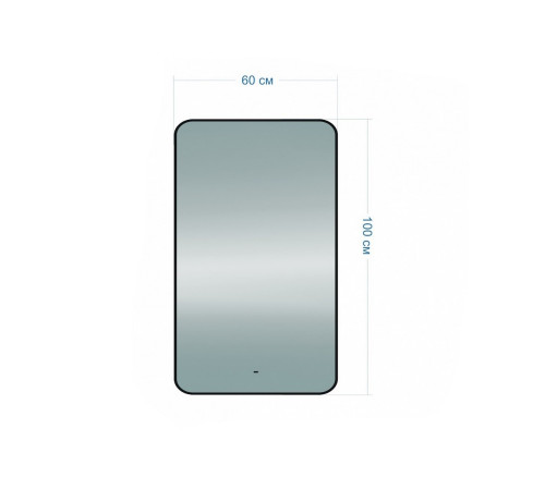 Зеркало Maretti Florenza FL1460100P14EL 60x100 см