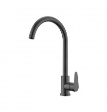 Смеситель для кухни OLISAN STEEL ST1007B, черный