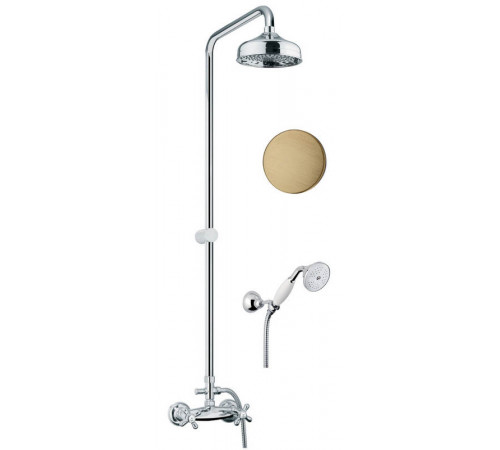 Душевая система Fiore MARGOT 26ZZ0620, бронза