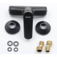 Смеситель для душа ESKO Lagos Black LG80B