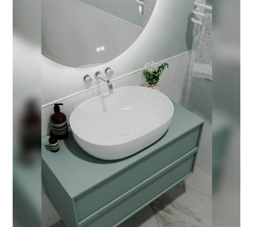 Раковина чаша Terminus Прато 03RN60x41x14W, белый