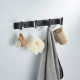 Планка с 4 крючками  Shevanik SG5741H, черный
