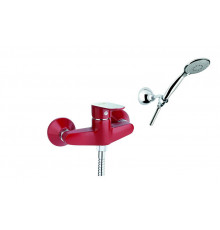 Смеситель для душа Fiore KEVON CHIC 81RX6510, хром/красный