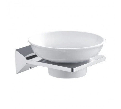 Мыльница Rose RG1603, хром