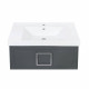 Раковина на тумбу La Fenice Cubo CU.NN.80