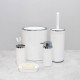 Дозатор жидкого мыла FIXSEN ROUND WHITE FX-451-1, белый