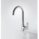 Смеситель для кухни Bravat Pure F7105161C, хром