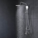 Душевой гарнитур Esko ST950SQ, хром