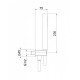 Душевой гарнитур Webert Shower Set AC1045560, черный