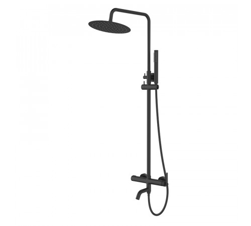 Душевая система Esko Bangkok Black ST250BGB, черный