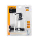 Дозатор жидкого мыла FIXSEN COMFORT    BLACK FX-86012, черный