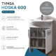 Тумба с раковиной напольная VIGO Hoska 230, 60 см