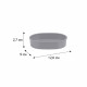 Мыльница FIXSEN ROUND GRAY FX-453-4, серый