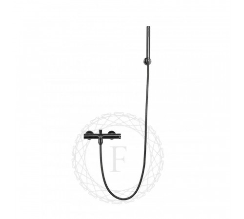 Смеситель для ванны FILARETE Roun FL2120BG, графит