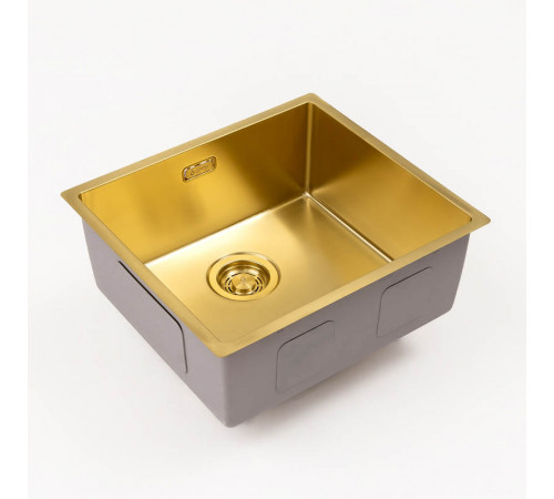 Кухонная мойка Grandex Aqua Optima 5010861, золото