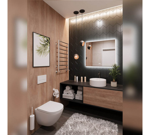 Унитаз подвесной Terminus Аврора (Торнадо 3.0) 01WM49x36W, белый