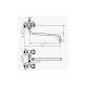 Смеситель для ванны D-Lin D140811, хром