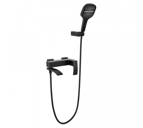 Смеситель для ванны Hansberge H4077BL, черный
