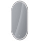 Зеркало Dreja Luno 55x100 см, белый
