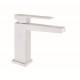 Смеситель для раковины Fiore KUBE 100BB8516, белый
