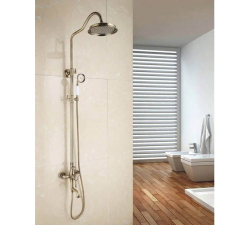 Душевая система Rose R0436Q, бронза