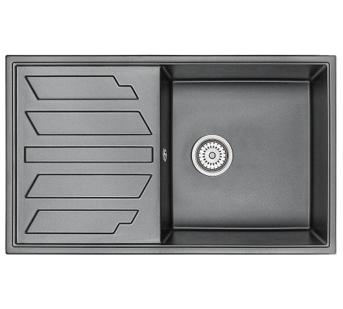 Кухонная мойка Granula 8601, ШВАРЦ