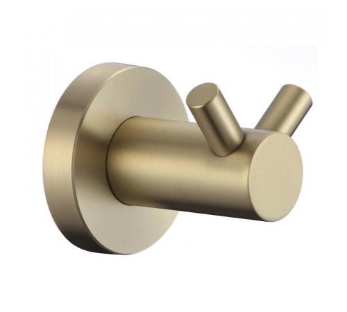 Крючок для ванной комнаты Savol S-005654C, матовое золото