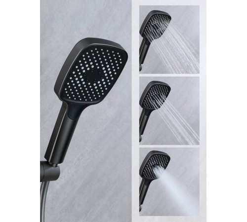 Душевая система Prohanss P60.24.09, графит