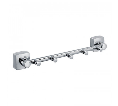 Планка с пятью крючками FIXSEN KVADRO FX-61305-5, хром