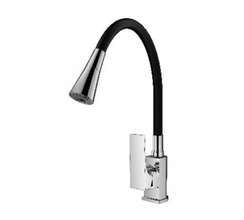 Смеситель для кухни с гибким изливом Prohanss P61.4406, хром