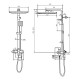 Душевая система WesnaArt KUBUS KUB13-314Black, черный