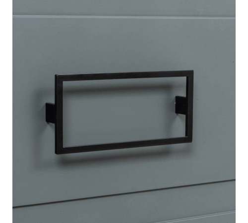 Комплект ручек La Fenice Cubo Nero черный 80 мм., два ящика
