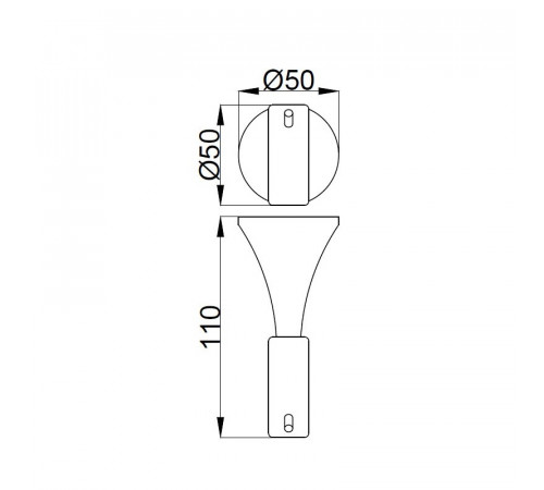 Крючок для ванной Webert Opera OA500401015, хром