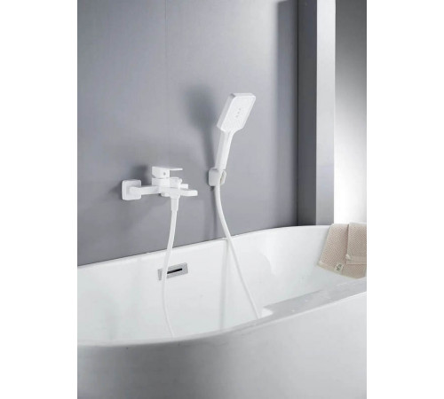 Смеситель для ванны Knotlor KN-22/WY, белый