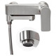 Смеситель для ванны Hansberge H4010NK, никель