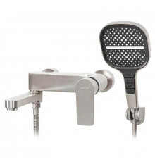 Смеситель для ванны Hansberge H4010NK, никель