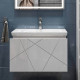 Тумба с раковиной подвесная VIGO Geometry 034, 70 см