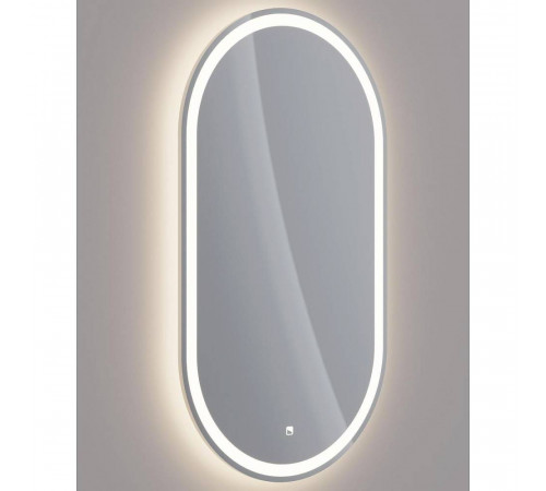 Зеркало Dreja Luno 55x100 см, белый