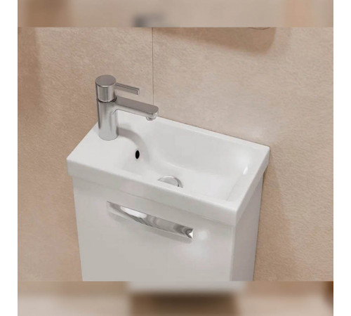 Тумба с раковиной подвесная Velvex Estea tp.EST.MOD.40.1D, 40 см