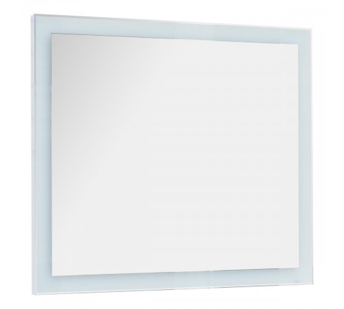 Зеркало Dreja Kvadro 100x85 см, белый