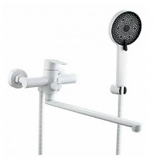Смеситель для ванны Fmark FS8225W, белый