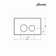 Комплект Maretti 3 в 1: унитаз CA10PBM29-844, инсталляция AC11P5211, кнопка AC12EA-560
