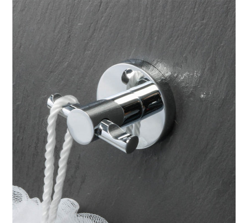 Двойной крючок для ванной FIXSEN HOTEL FX-31005C, хром